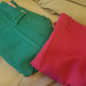 2 lilly pulitzer capris